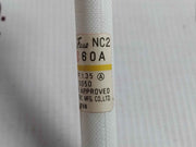 Lot of 5X UTSUNOMIYA ELECTRIC NC2 Cello-Lite Fuse AC 500V DC 250V