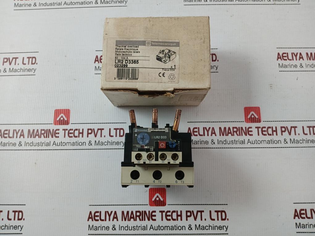 Lr2 D3365 Thermal Overload Relay By Telemecanique