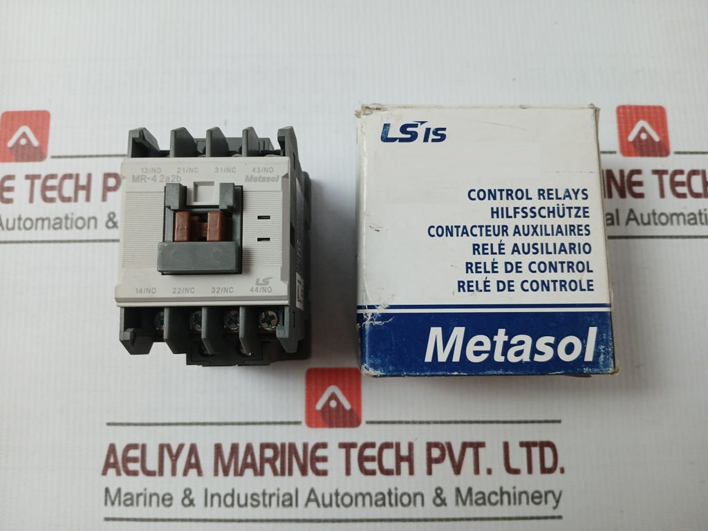 Ls Mr-4 2A2B 4 Pole Control Relay 16A 690Vac – Aeliya Marine