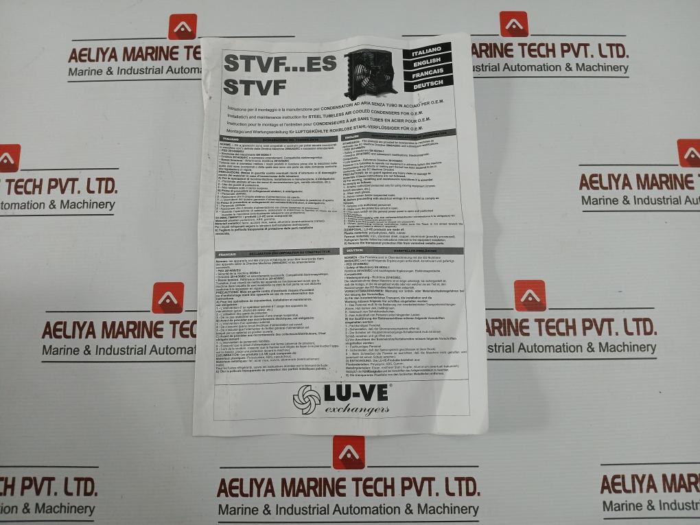 Lu-Ve-230-240V-50-60Hz-1300Rpm-Tubeless-Steel-Condenser-For-O-e-m-STVF-1