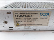Lubi Le-b-24-045 Switch Mode Power Supply Unit 200-240Vac/100-120Vac 50/60Hz 