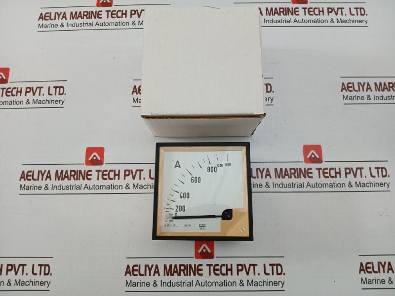 Lumel 0 To 1600 A Analog Ammeter Ea19