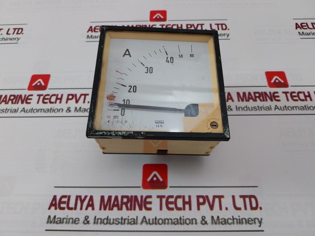 Lumel Ea 19 Analog Ammeter 40/80A