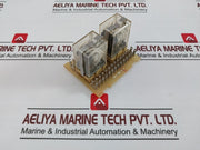 Lutze Rst 4W-u-f Relay Printed Circuit Board Module My4 5A 240Vac 28Vdc 24Vdc