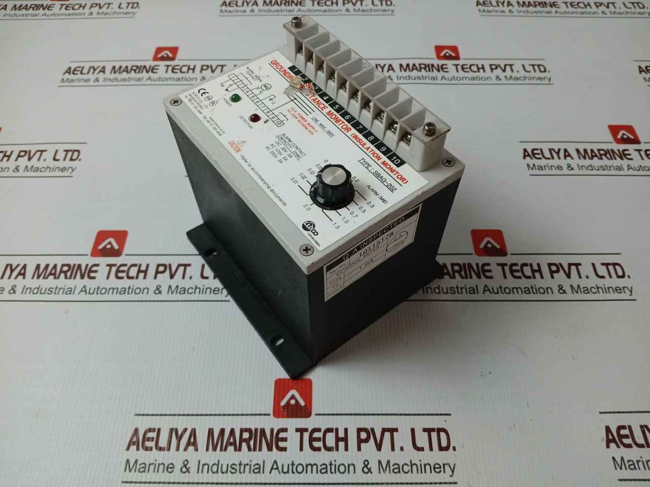 Luxco Sbag-202 Grounding Resistance Monitor Aux Power Supply