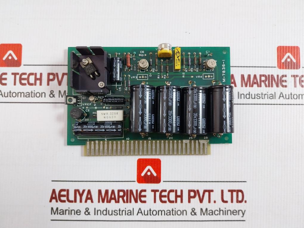 M-7836-1 Voltage Regulator And Power Smoothing Filter Card By Musasino