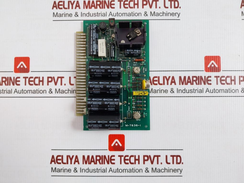 M-7836-1 Voltage Regulator And Power Smoothing Filter Card By Musasino