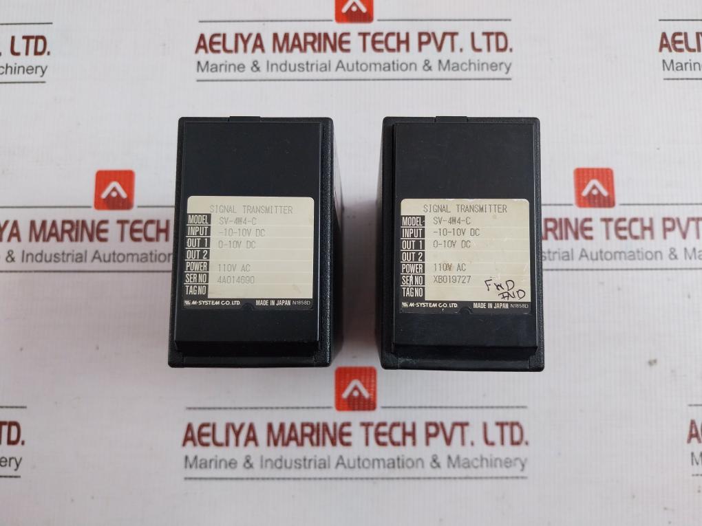 Sv-4w4-C Signal Transmitter 110v Ac By M-System