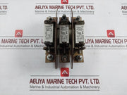 M.Schneider Nh-00/000 Eurofuse Holder W/ Fuses Gl-gg 120Ka Ac500V Vde0636/2