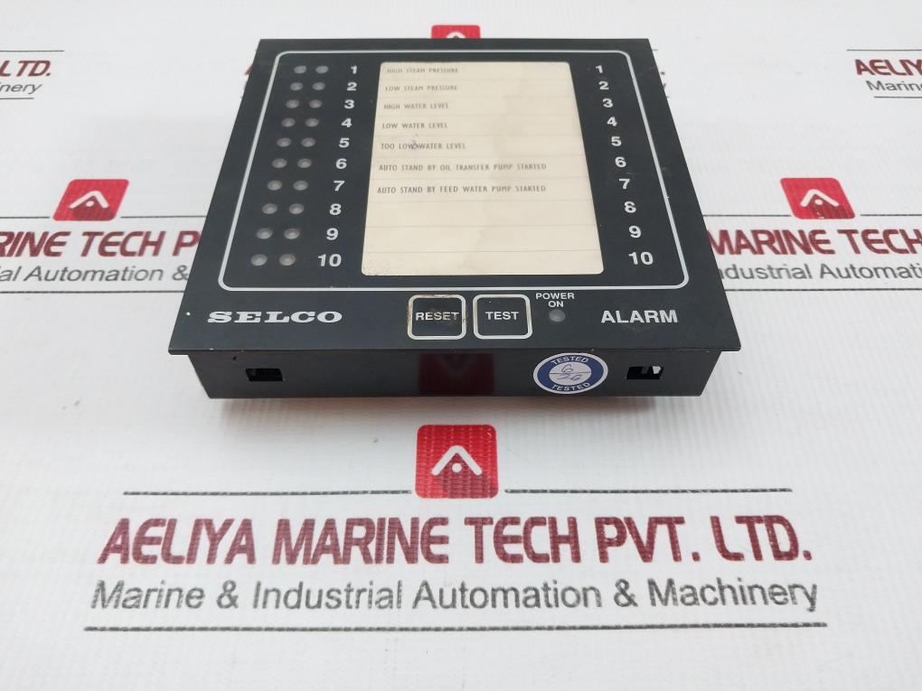 M1000-24-10c Alarm Indicator Panel 12-24v Brand Selco