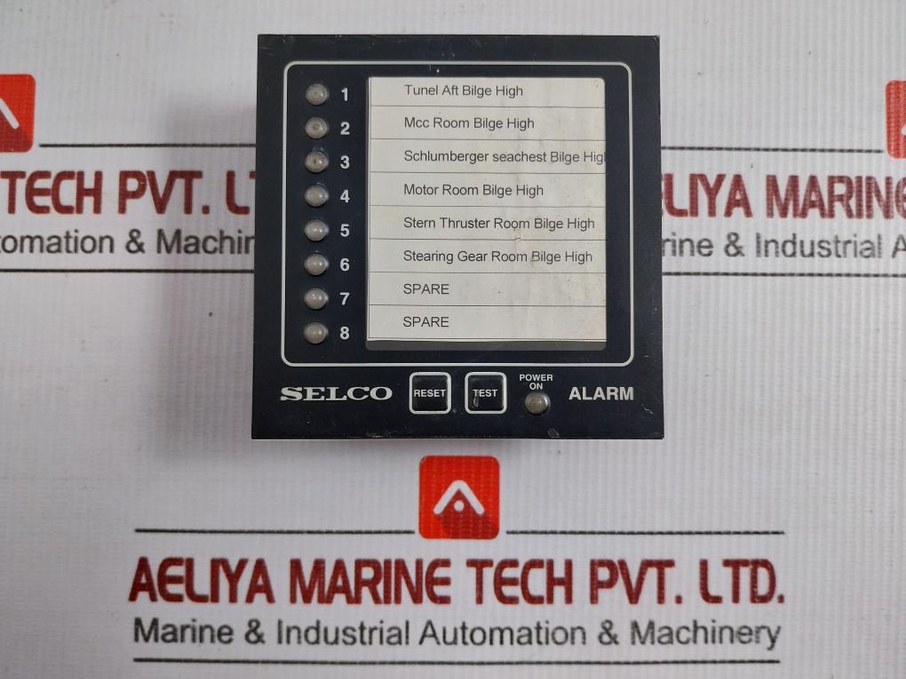 M4200.0010 Alarm Annunciator Monitor System By Selco