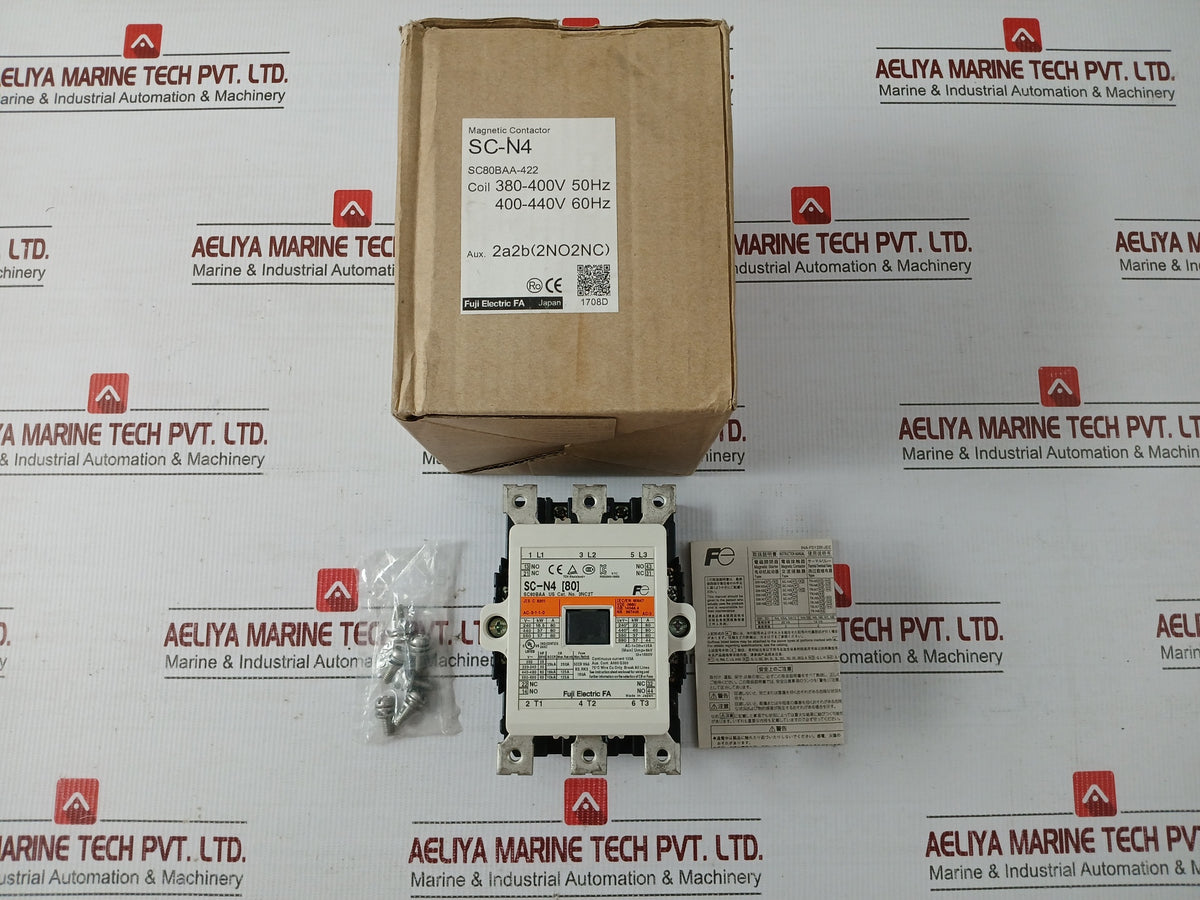 Magnetic-Contactor-380-400v-50hz-Fuji-Electric-Sc-N4-80-1