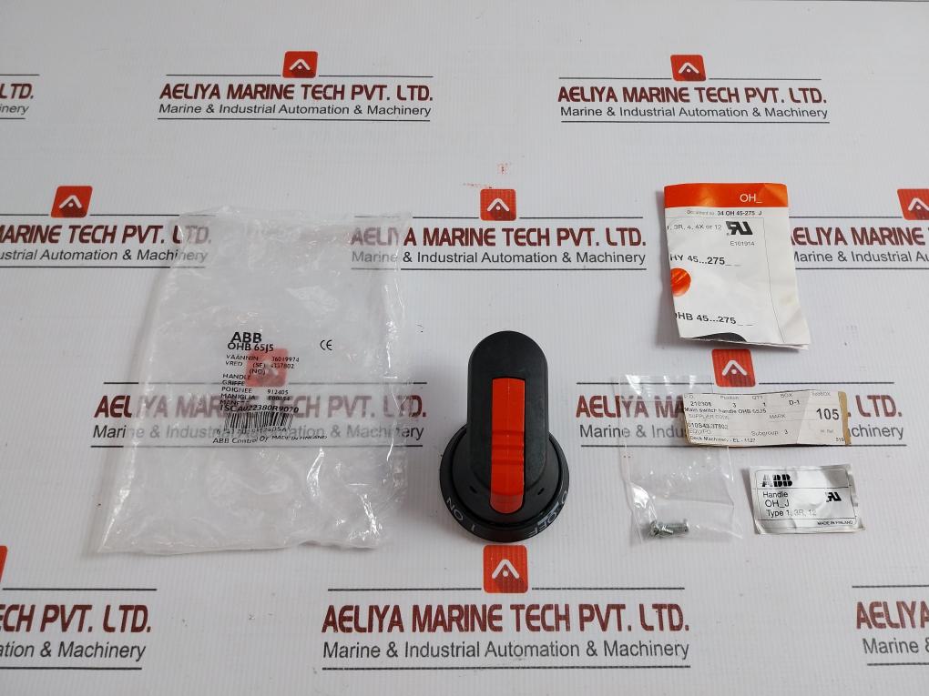 Main Switch Handle Low Voltage Brand Abb Ohb 65j5