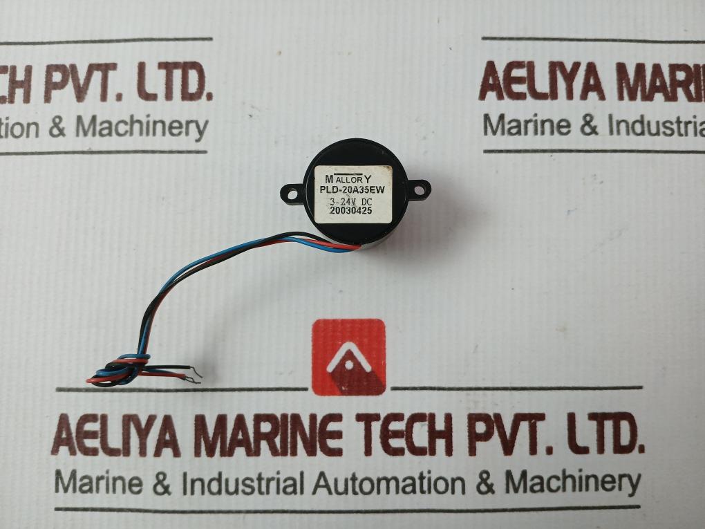 Mallory Pld-20A35Ew Indicator Piezoelectric Alarm