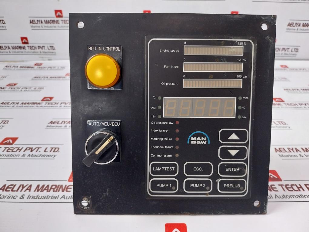 Man B&W 3171197-4 Hmi Panel Rev 9