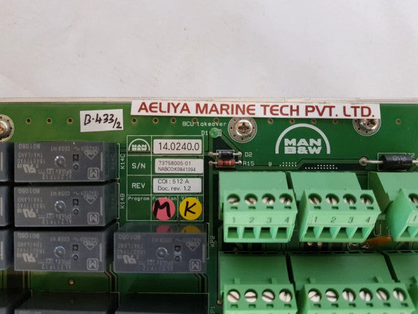 Man B&W 3157168-7 Sbu Module