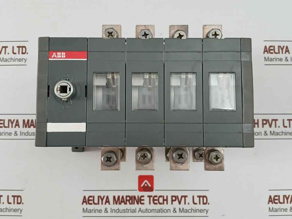 Manual Change-over Switch 160A Ac-31B Brand Abb 415V