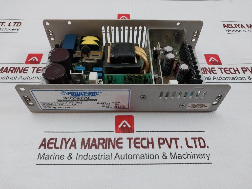 Map130-1024-Power-Supply-110V-60Hz-Power-one-209654-1