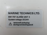 Marine Bridge Navigational Watch Alarm System Dc24v Bw-707