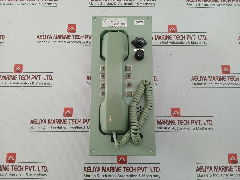 Marine Built-In Pushbutton Telephone Oda-1780-2 By Oki