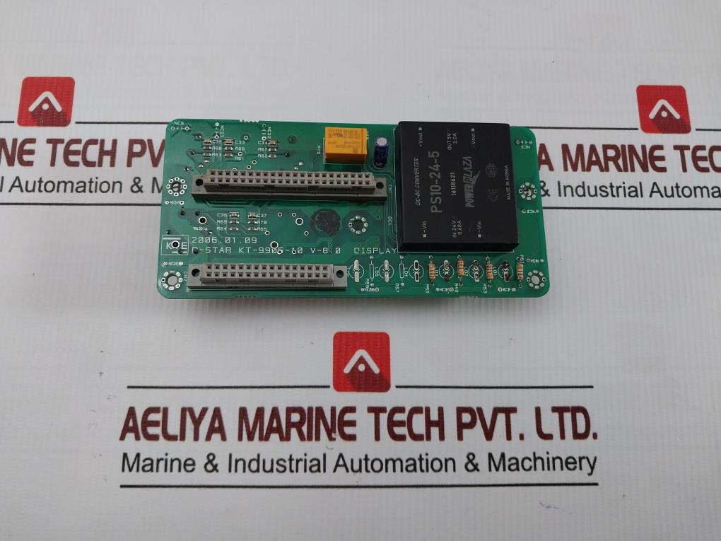 Marine Display Interface Board Kte Kt-9905-10 Condition In Used