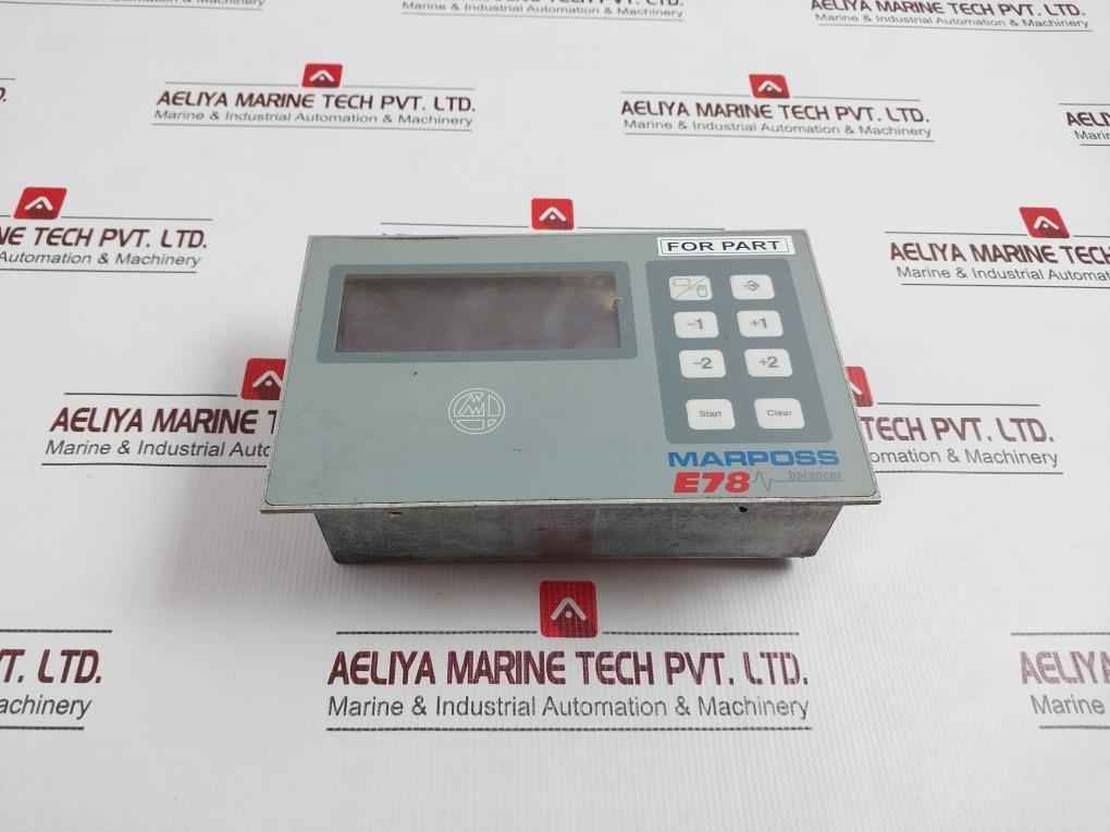 Marposs E78 Electronic Balancer Controller 6105007000