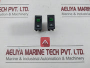Marquardt Green Rocker Switch 250v Ac 155