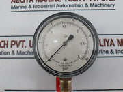 Marshall Town 0-20 Kilopascals Pressure Gauge 0-3 Pounds Per Square Inch