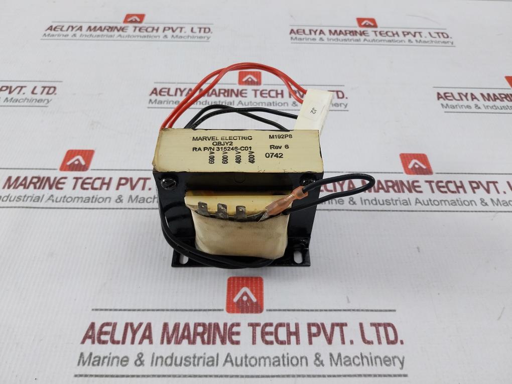 Marvel Electric 315246-c01 Transformer Rev 6