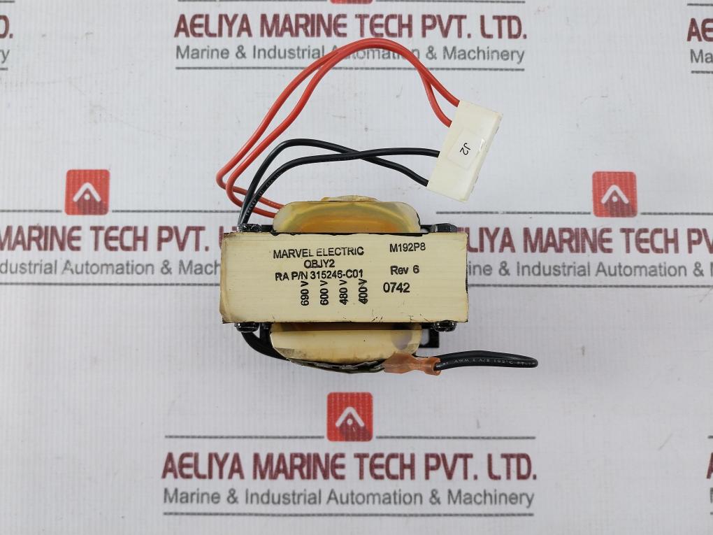 Marvel Electric 315246-c01 Transformer Rev 6