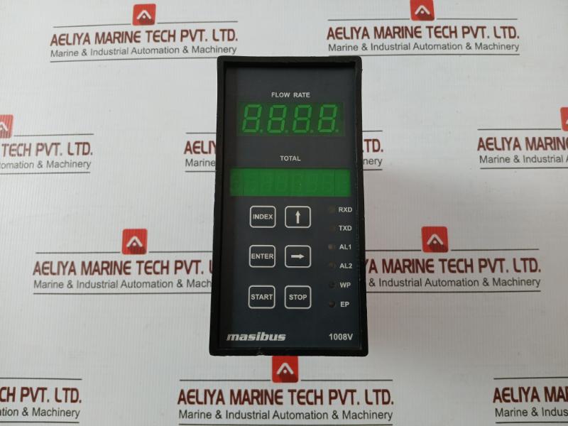 Masibus Flow Indicator Totaliser 230vac 1008v In Used