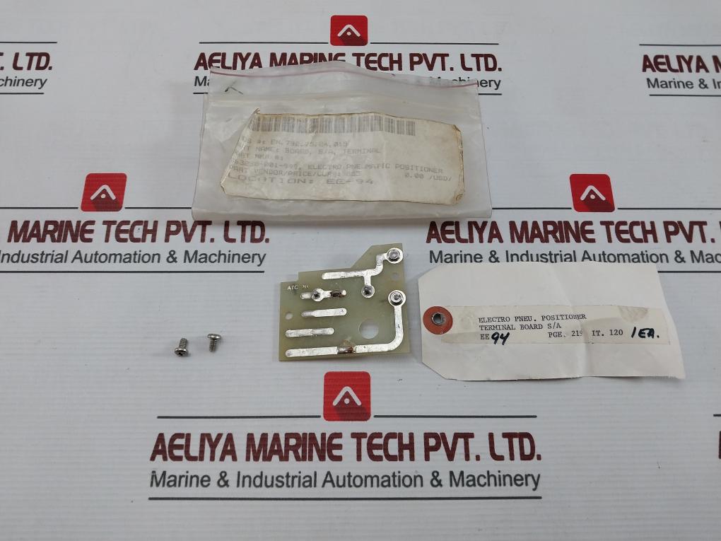 Masoneilan 063238-001-999 Terminal Pcb Board