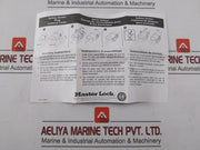 Master Lock 488 Plug Lockout Cover Ball Valve Lockout Wedge