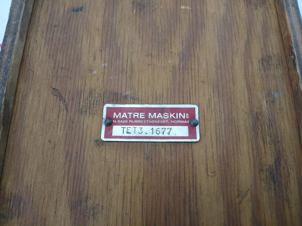 Matre Maskin Tet3.1677