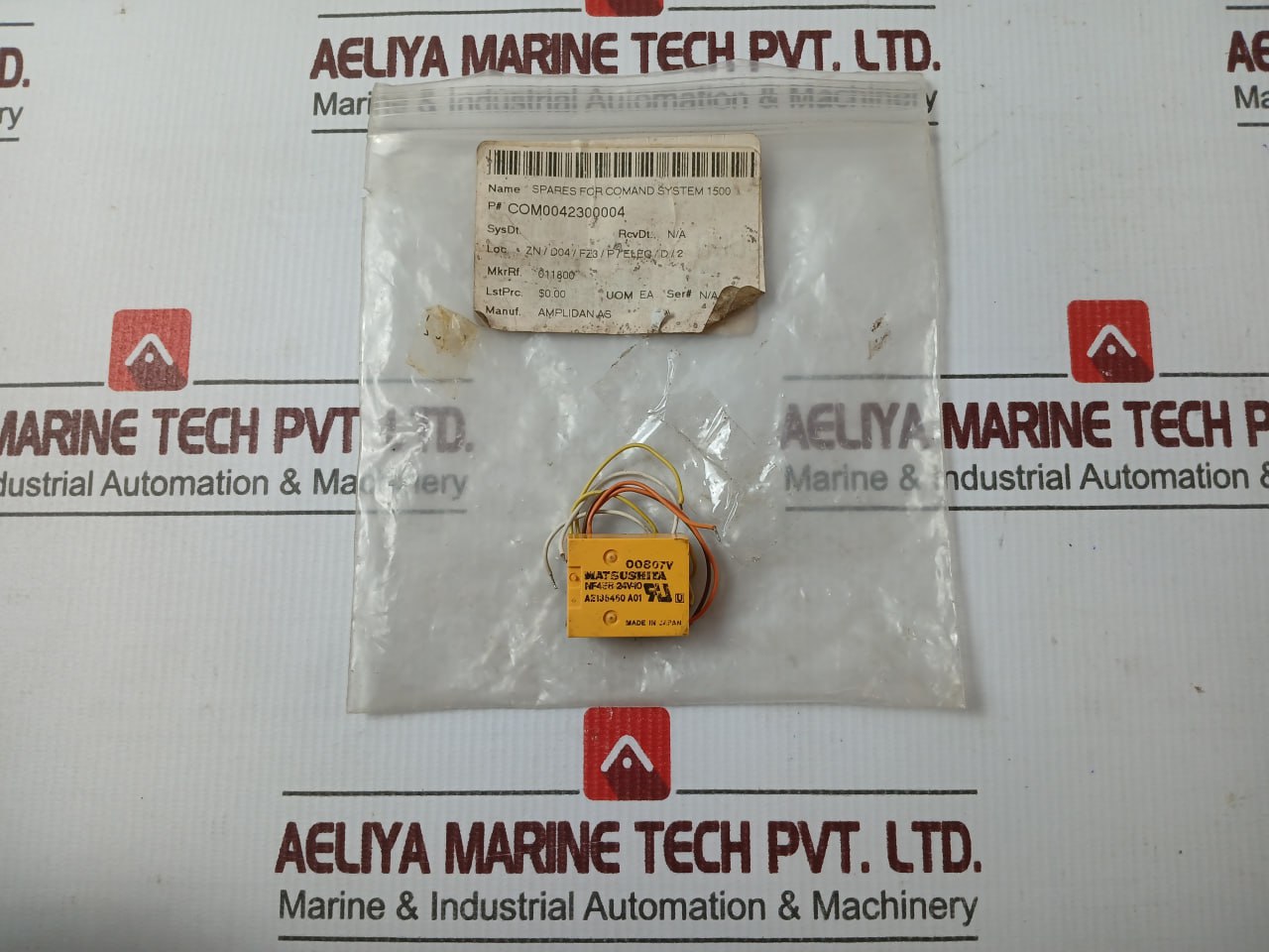 Matsushita Nf4Eb-24V-10 Electromechanical Relay 00807V