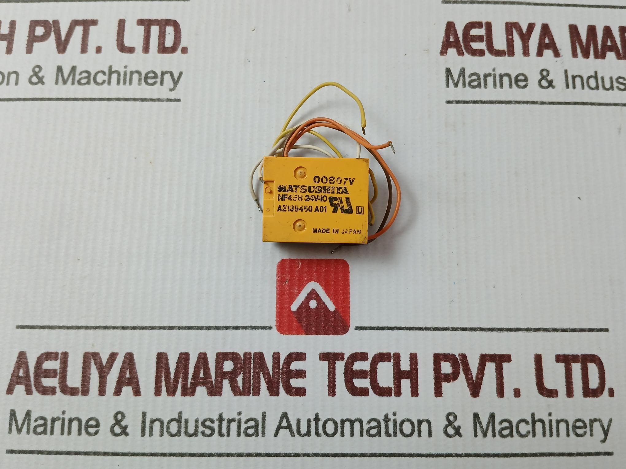 Matsushita Nf4Eb-24V-10 Electromechanical Relay 00807V