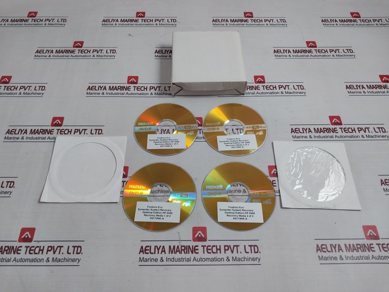 Maxell Dvd-r Symantec System Recovery Disc Set K0174Nk-a Dr5F6O-50007