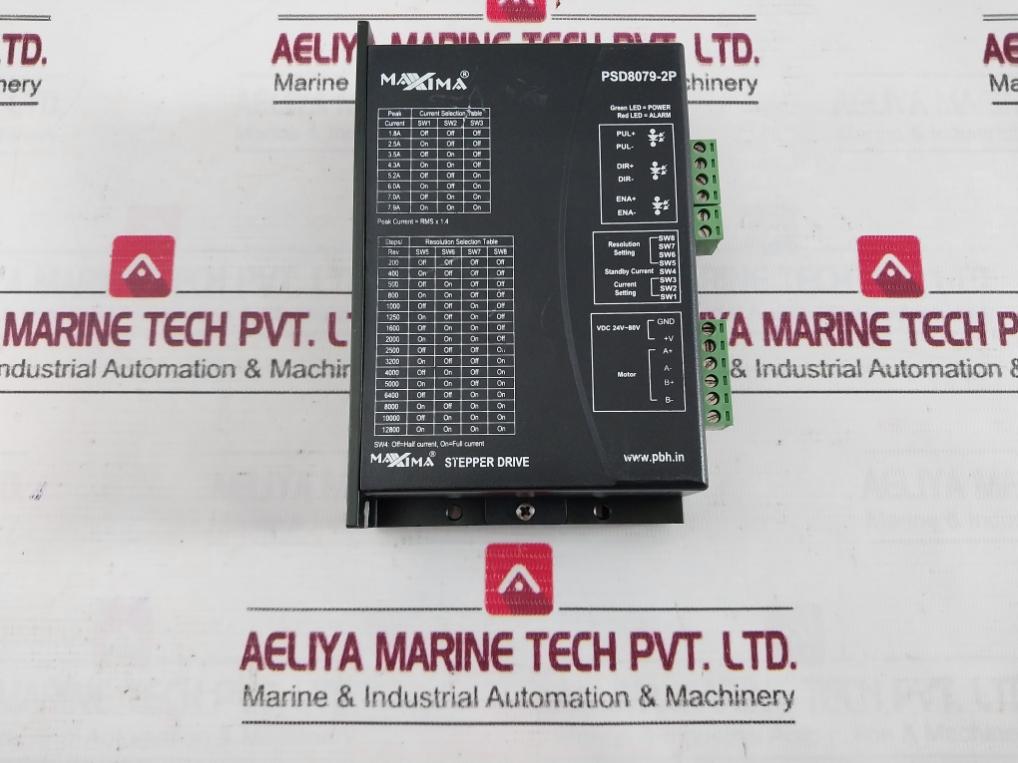 Maxima Psd8079-2P Phase Stepper Drive 24V-80V