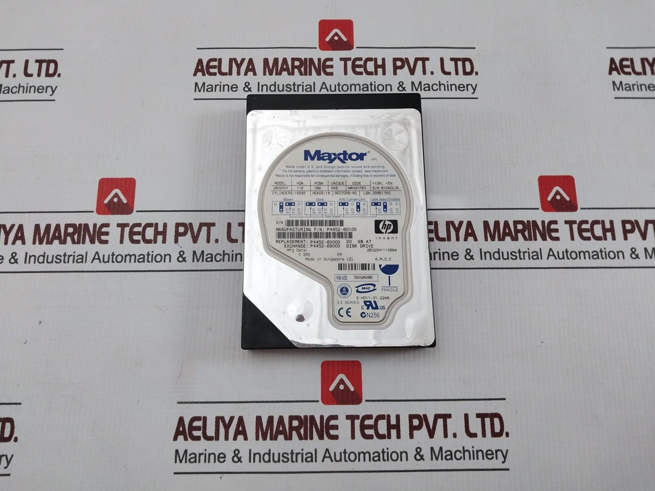 MAXTOR 2B020H1 Hard Disk Drives 12-5V 11A 94V0 P4452-60103