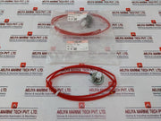 Mayekawa Kh14-s20 Pressure Transmitter Assembly With Mounting Bracket 4-20Ma