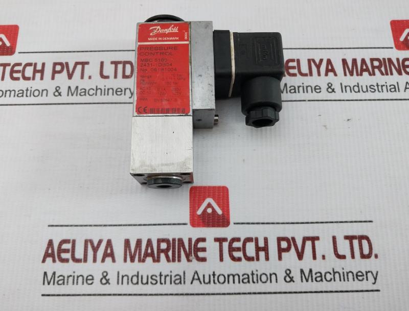 Mbc 5100 Pressure Switch Ip65 250v Danfoss In Used