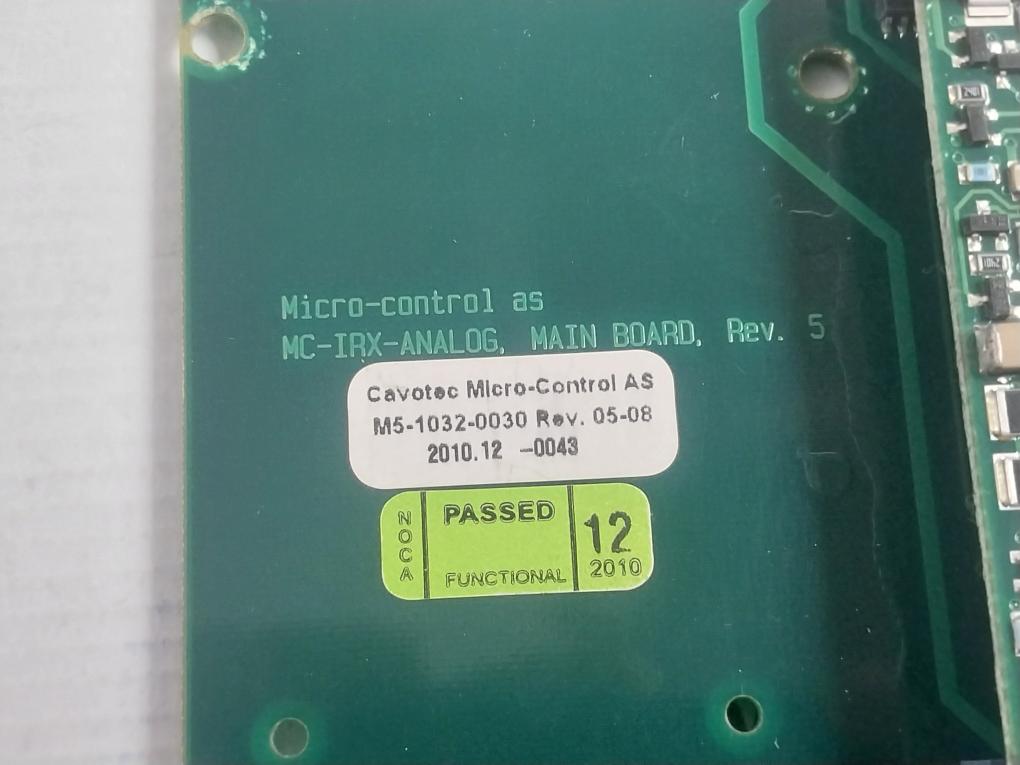 Mc-Irx-Analog Main Board Cavotec Micro-Control M5-1032-0030