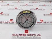 Mcdaniel Pressure Gauge 316Ss Tube And Socket 0 To 10000 Psi Ab40510 Rev.B