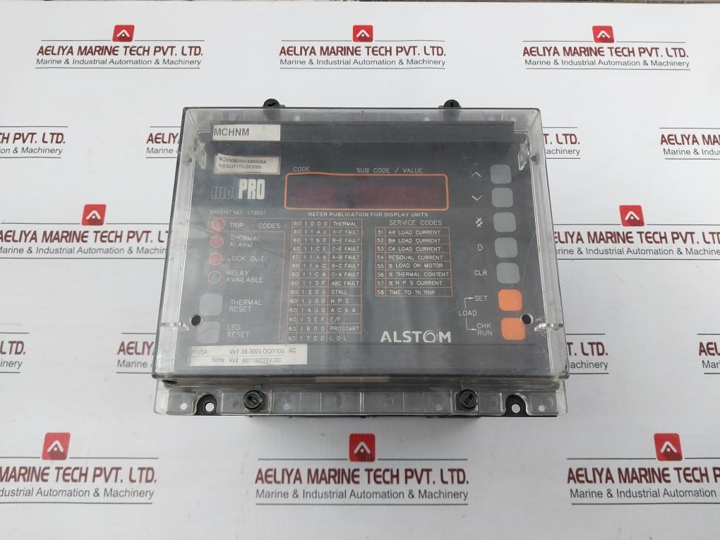 Mchnm01H1Ab0500A-Protection-Relay-Vx1-88-300V-Dc-110V-Ac-Vx2-48-110-220V-Alstom-208828-1