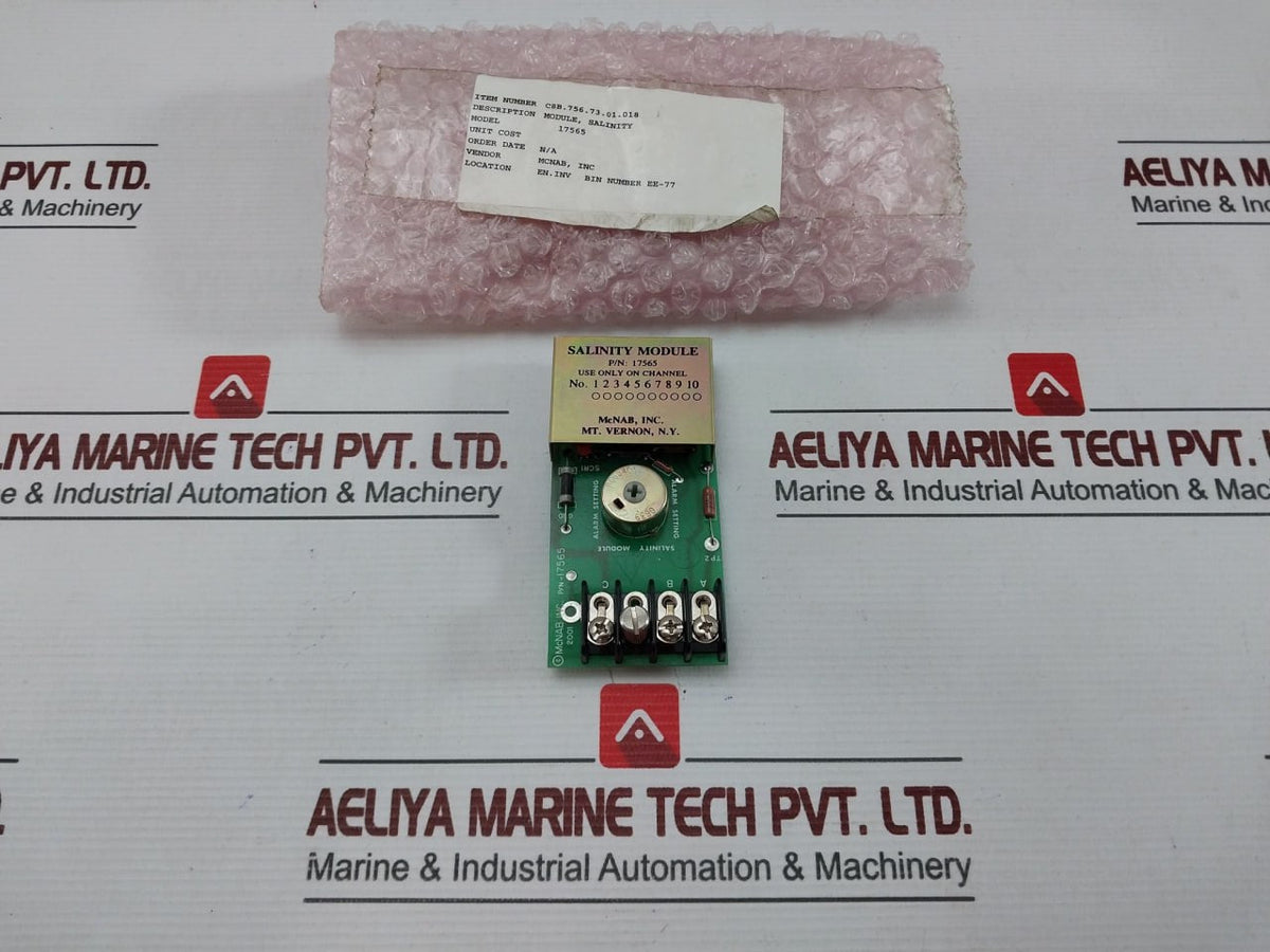 Mcnab 17565 Electronic Salinity Module C-17569 NEW 