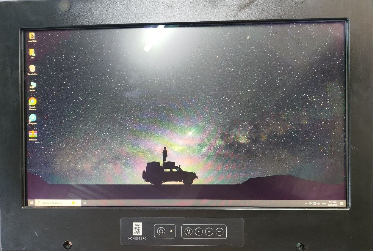 Md 22 Mk3 (Wva) Lcd Display Monitor Kongsberg 100-240vac 50-60hz