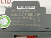 Mean-Well-Ac-Dc-Din-Rail-Power-Supply-Input-100-240vac-0-88a-50-60hz-Hdr-30-24-8