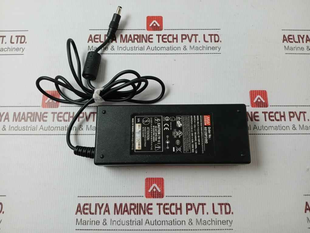 Mean Well As-120P-24 Desktop Ac Adapter 100-240Vac/50-60Hz