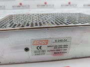 Mean Well S-240-24 Switching Mode Power Supply 100-120V 60Hz 2015060613475500