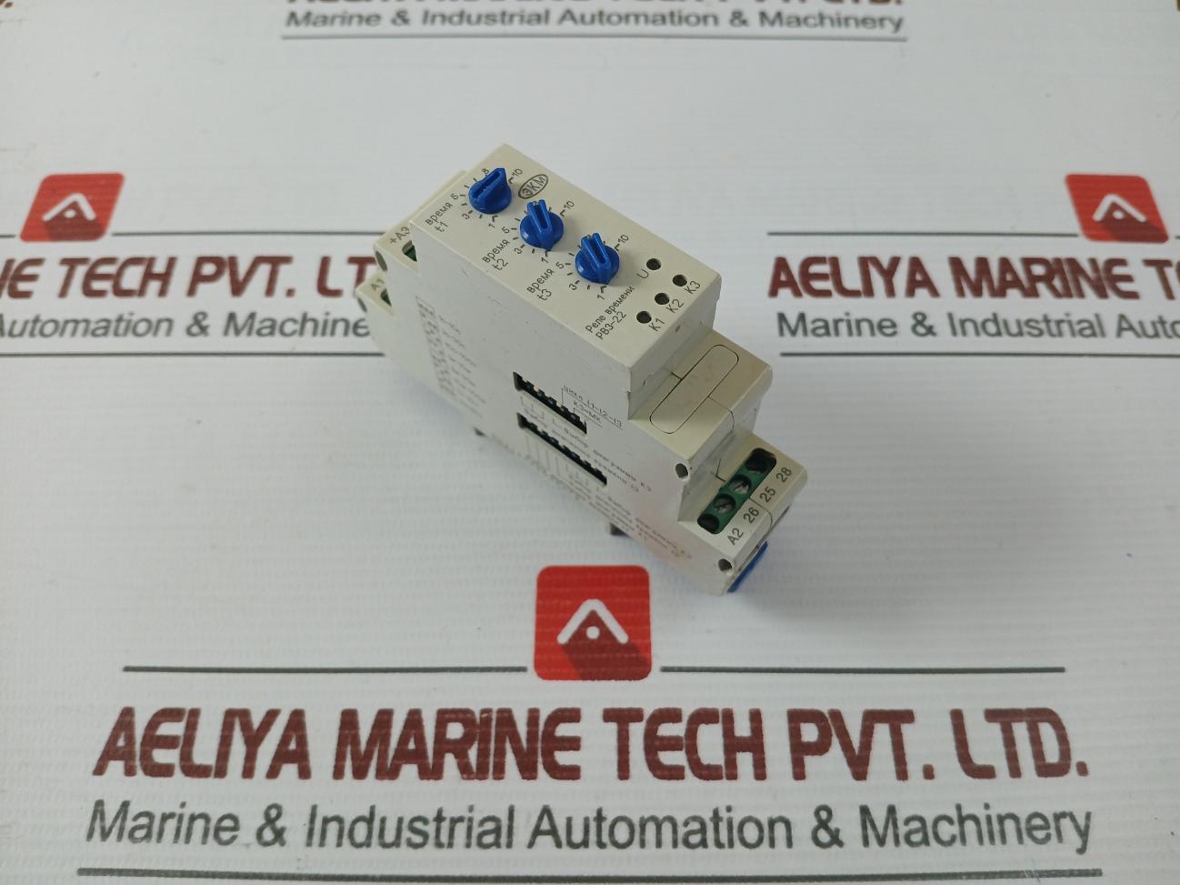 Meandr Pb3-22 Time Relay Ac1-3A 250V 50Hz A1-a2